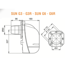 Dyzelinis degiklis  SUN G70 2S. Photo 3 Dyzelinis degiklis  SUN G70 2S. Photo 3